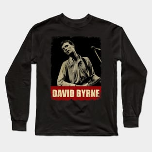 David Byrne - RETRO STYLE Long Sleeve T-Shirt